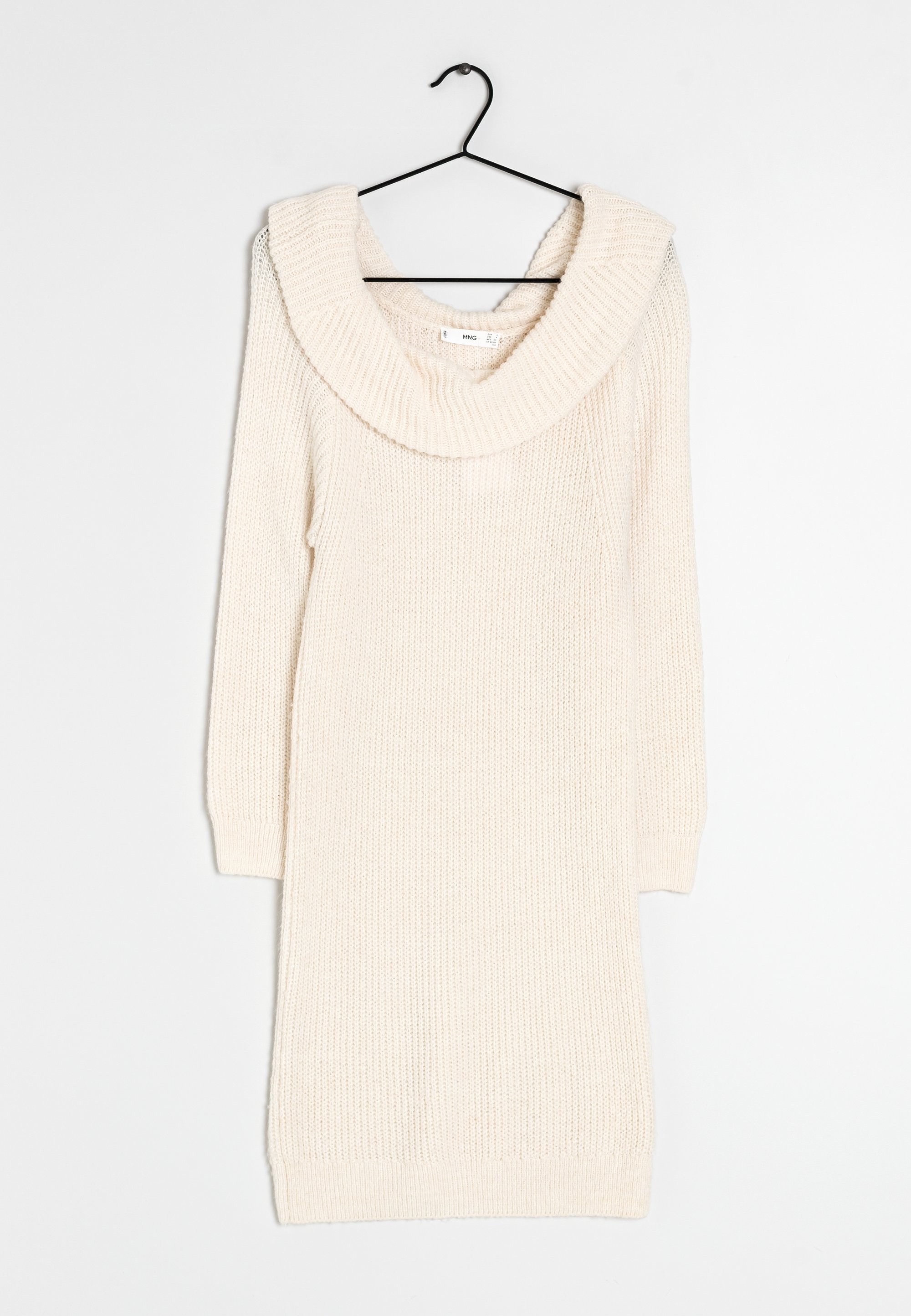 Mango Jumper dress - white - (Pre-owned) - Zalando.ie