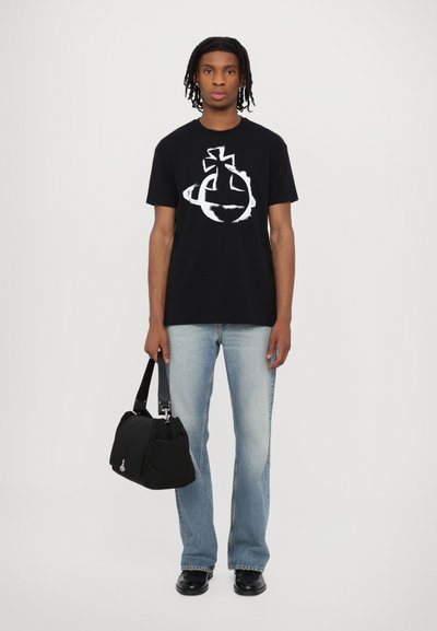 Vivienne Westwood STENCIL ORB CLASSIC UNISEX - Triko s potiskem - black