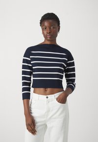 Marella - DOLL - Jumper - dark blue/white Thumbnail Image 1