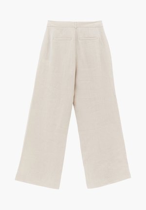 OXXO, OXXO PLEATED DETAIL REGULAR WAIST WIDE LEG PANTS - Broek - ancient scroll