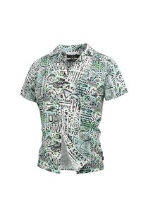 KURZARM MILKY - Chemise - deep sea