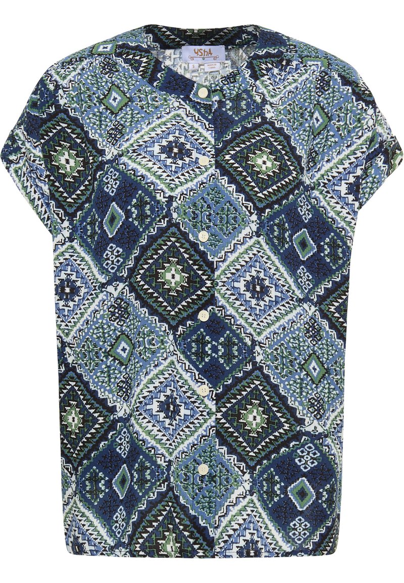 usha Blouse blauw