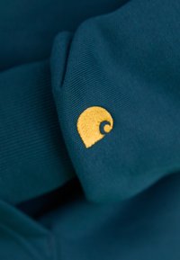 Carhartt WIP CHASE - Sportska majica - duck blue/gold
