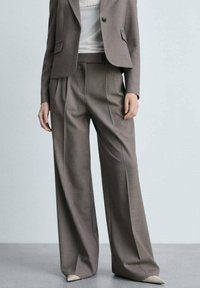 Mango - Pantalon classique - bruin Image miniature 1