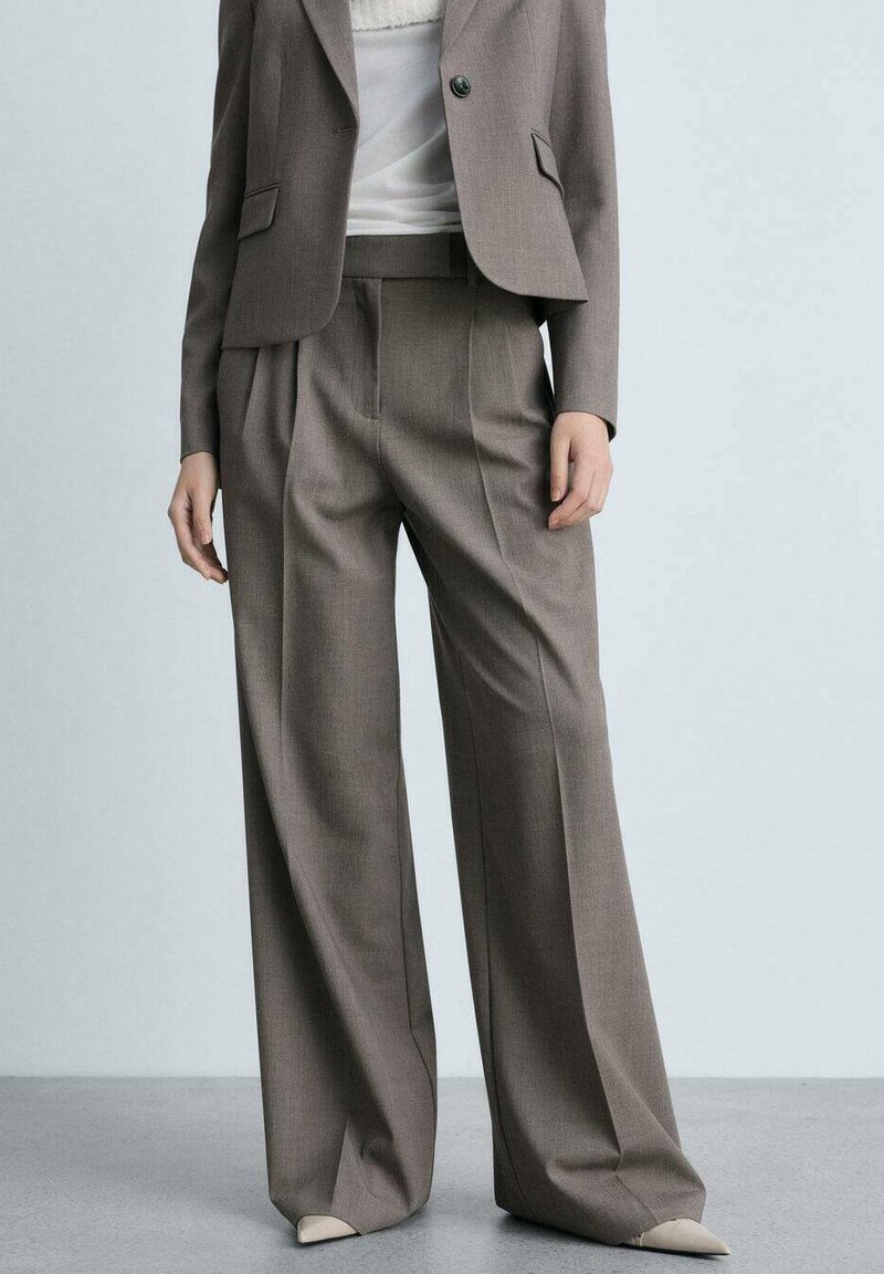 Mango - Pantalon classique - bruin, Agrandir