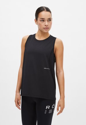 WORKOUT TANK - Débardeur - black