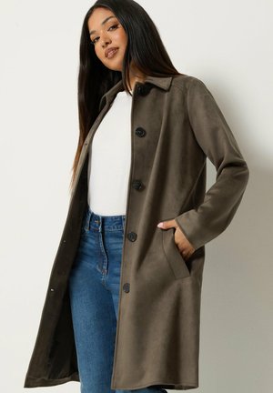 M&Co, PETITE COATS & JACKETS - Short coat - chocolate