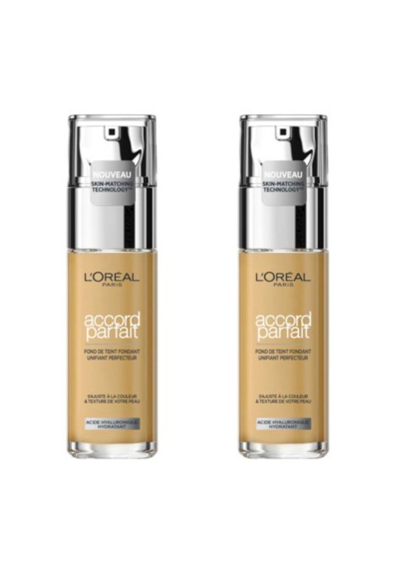 L'Oréal Paris FONT DE TEINT FLUIDE 9D TERRE DE SIENNE ACCORD PARFAIT - Fond de teint - d amande dorée