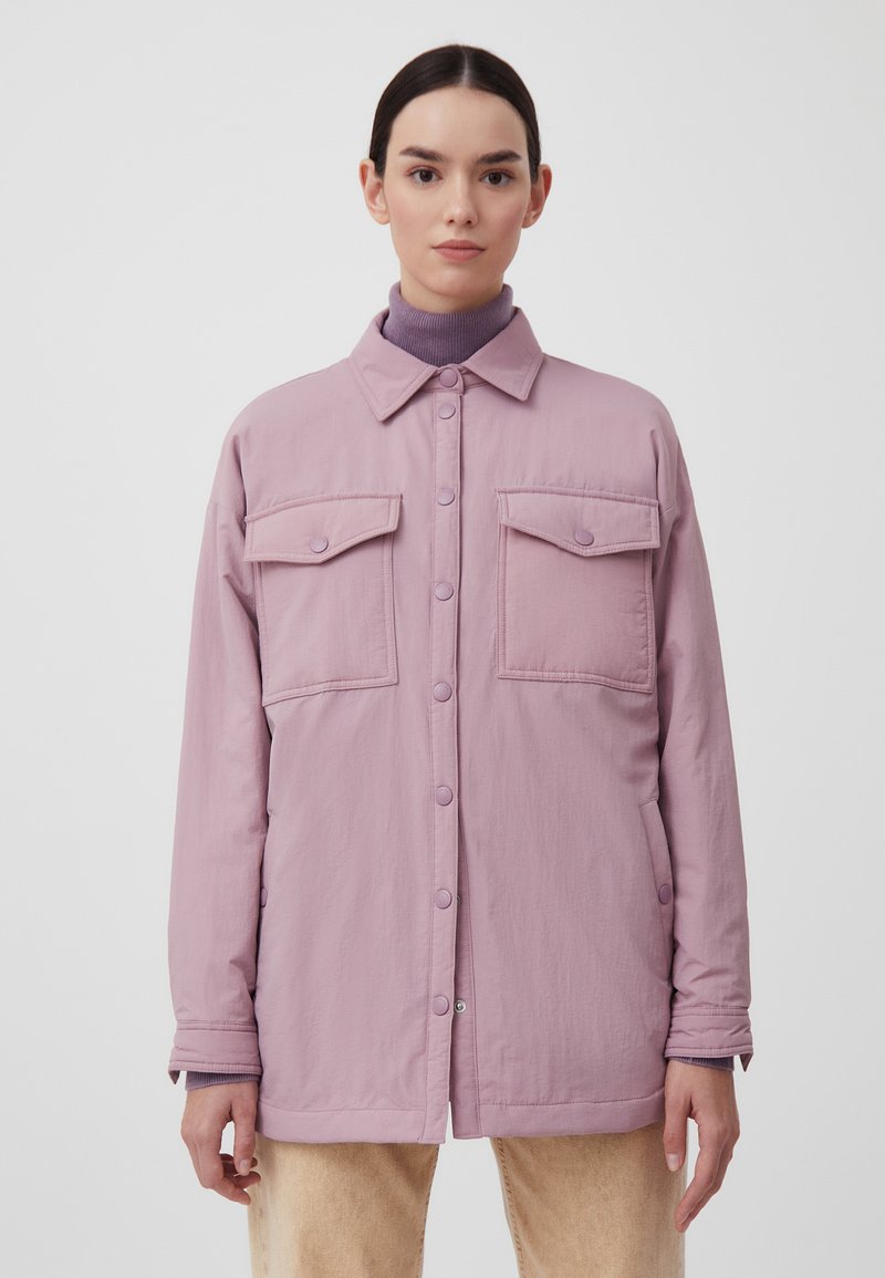 Damen Leichte Jacken | Finn Flare ÜBERGANGS Übergangsjacke grey pink/rosa - KA34172 Damen Leichte Jacken | Finn Flare ÜBERGANGS Übergangsjacke grey pink/rosa - KA34172