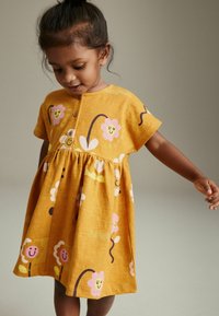 Next Robe en jersey - camel