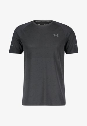 T-shirt con stampa - schwarz
