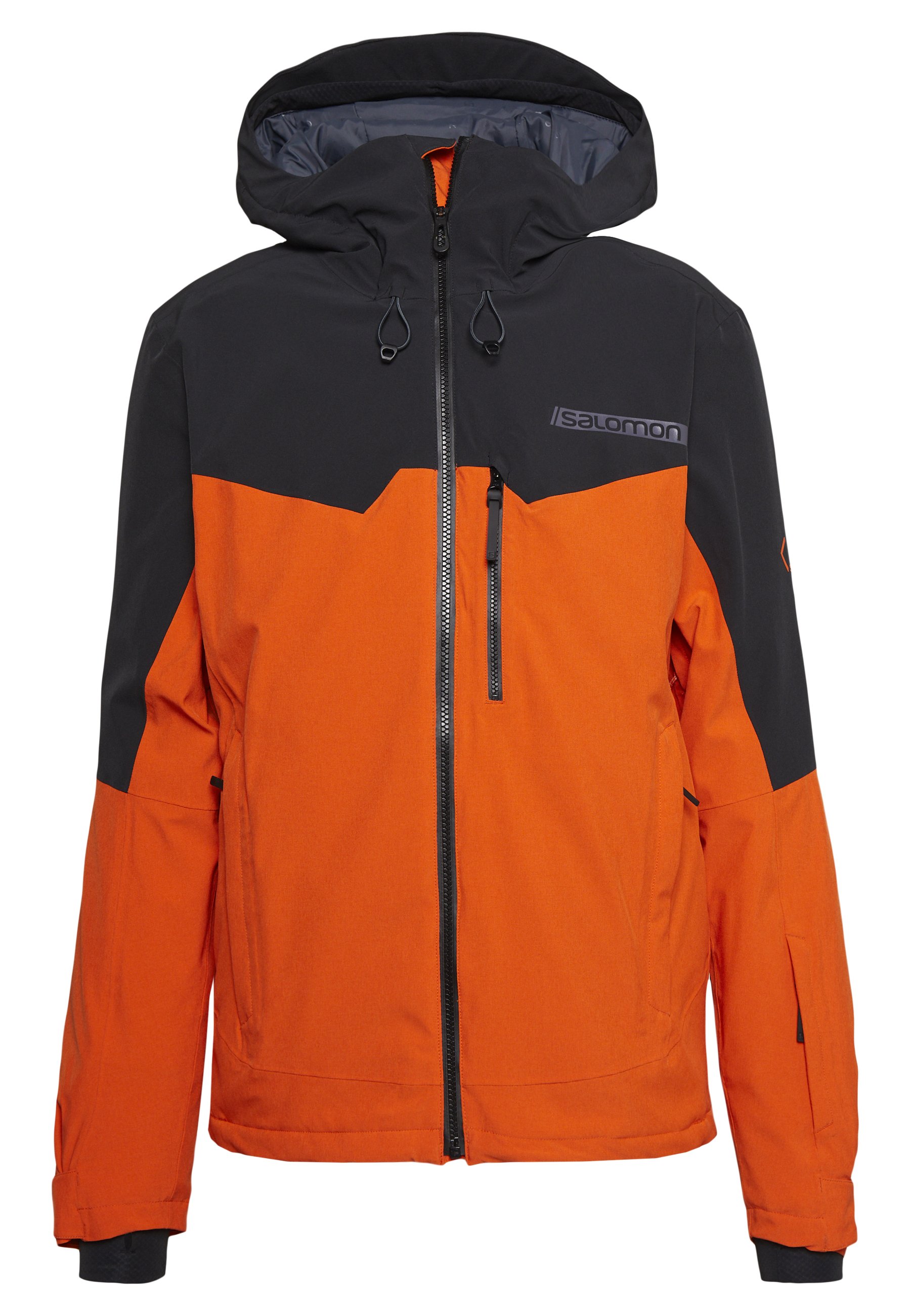 salomon orange ski jacket