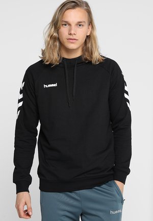 HMLGO - Bluza z kapturem - black