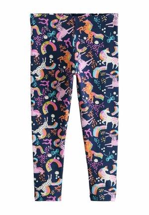Leggings - Byxor - navy unicorn