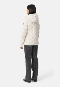CASH-MERE PADDED MIT KAPUZE - Vinterjacka - off white