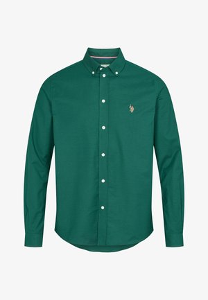 U.S. Polo Assn. CALVERT REG FIT - Srajca - rain forest