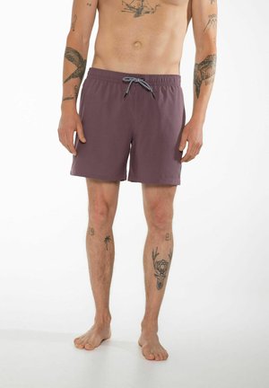 DAVEY - Badeshorts - marron fabric