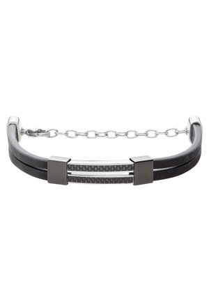 Armband - black and silver coloured