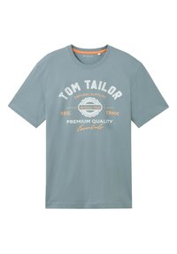 LOGO  - Triko s potiskem - grey mint