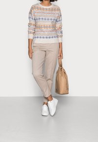 TOM TAILOR DENIM Strickpullover - beige