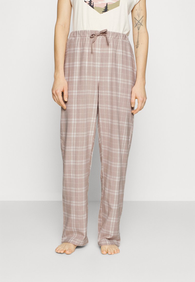 Lindex TROUSERS Nattøj bukser dusty beige/beige Zalando.dk