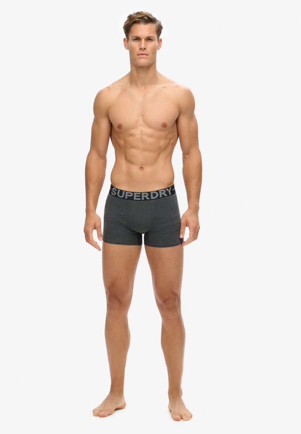 3ER PACK - LOGOBUND  - Boxerbriefs - schwarz grau