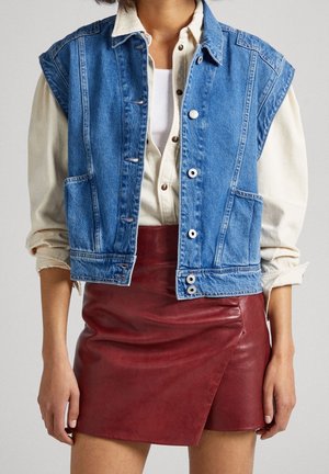 Bodywarmer - blue-black denim