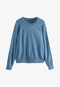 Unselected, blue chambray