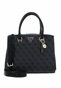 Guess - NOELLE GIRLFRIEND SATCHEL - Handtasche - coal logo Thumbnail-Bild 1