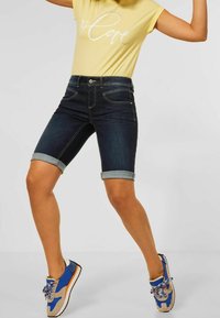 Street One Farkkushortsit - blue denim