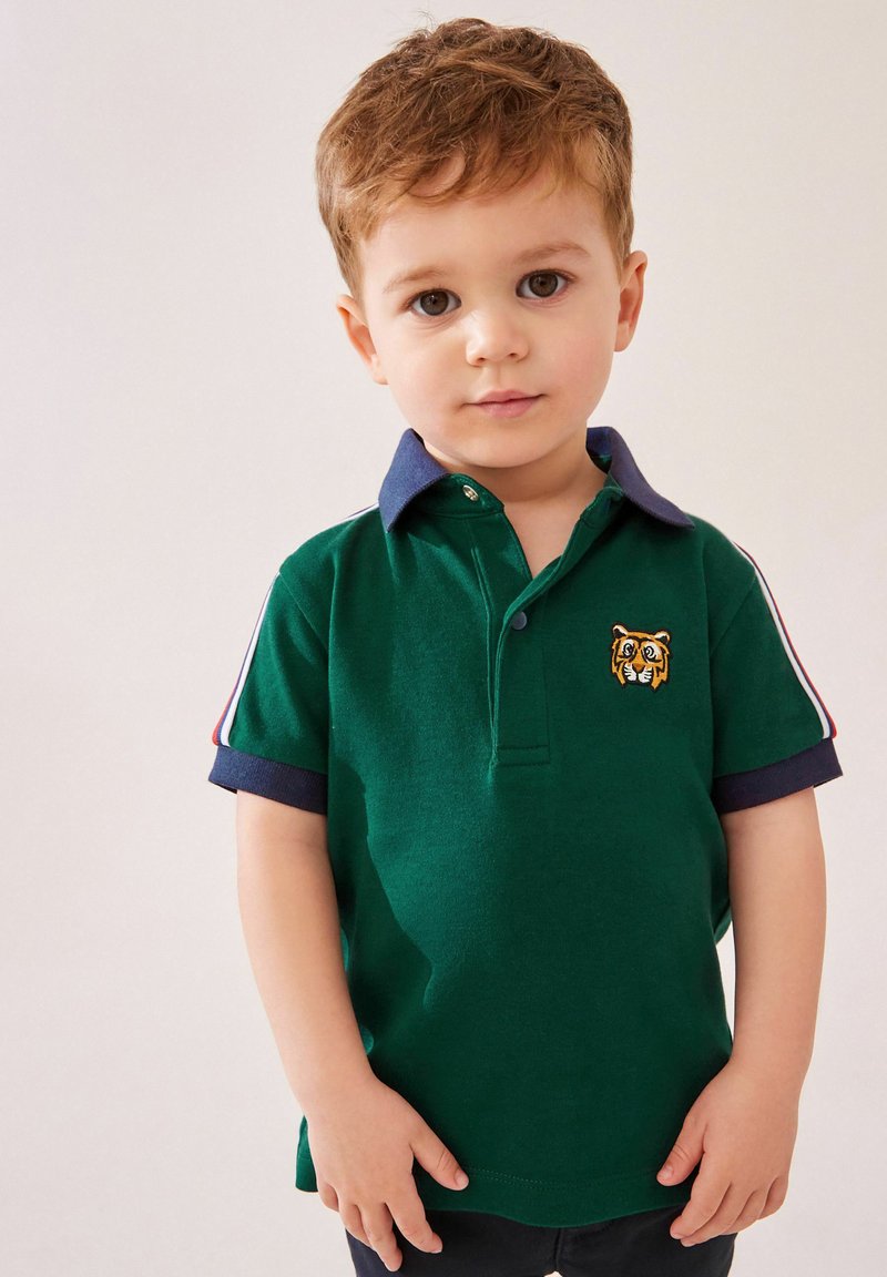 Next SHORT SLEEVE STANDARD - Polo krekls - green tiger