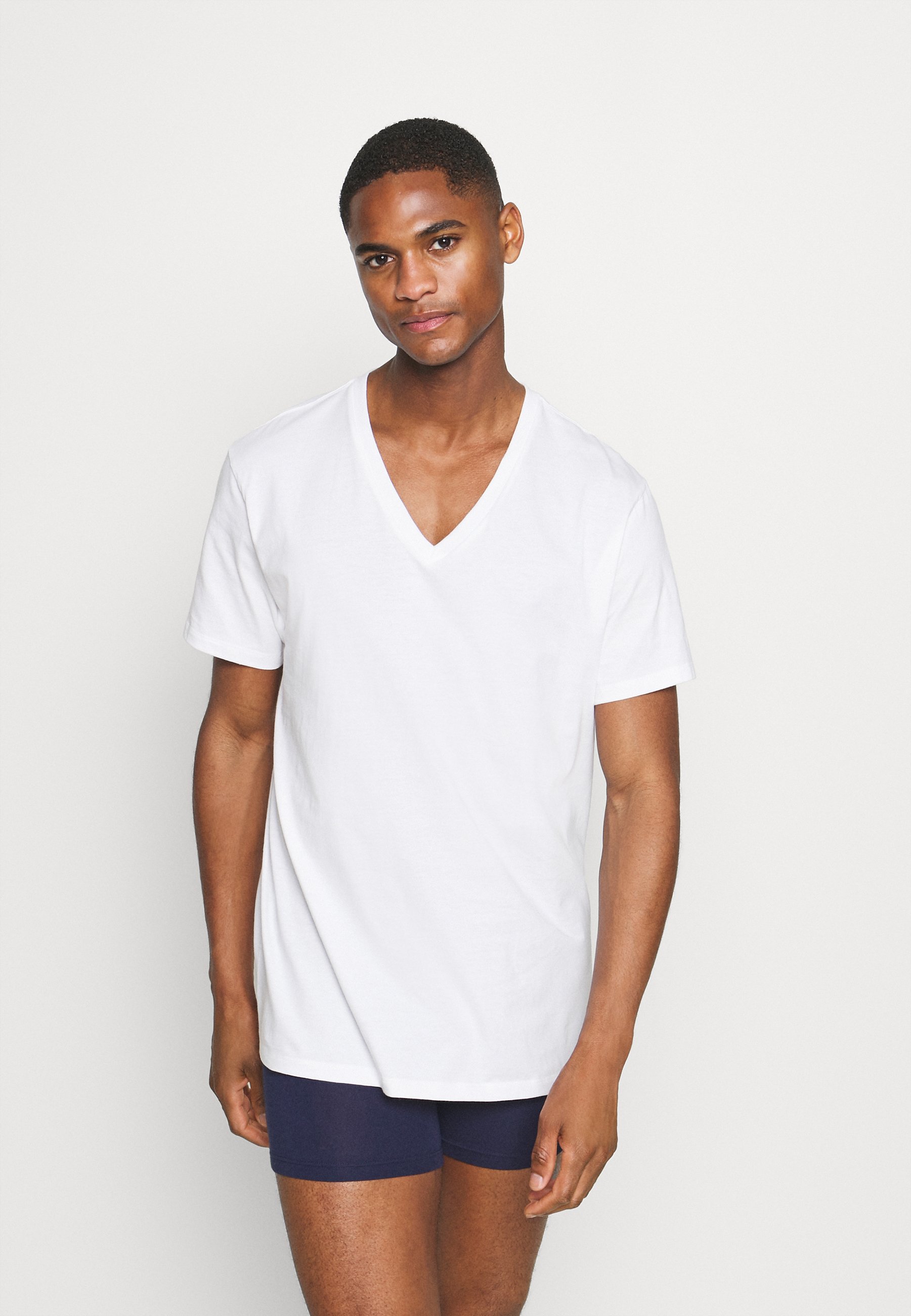 calvin klein cotton classics v neck t shirt