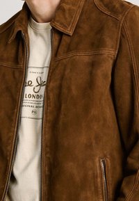 Pepe Jeans Giacca di pelle - brown