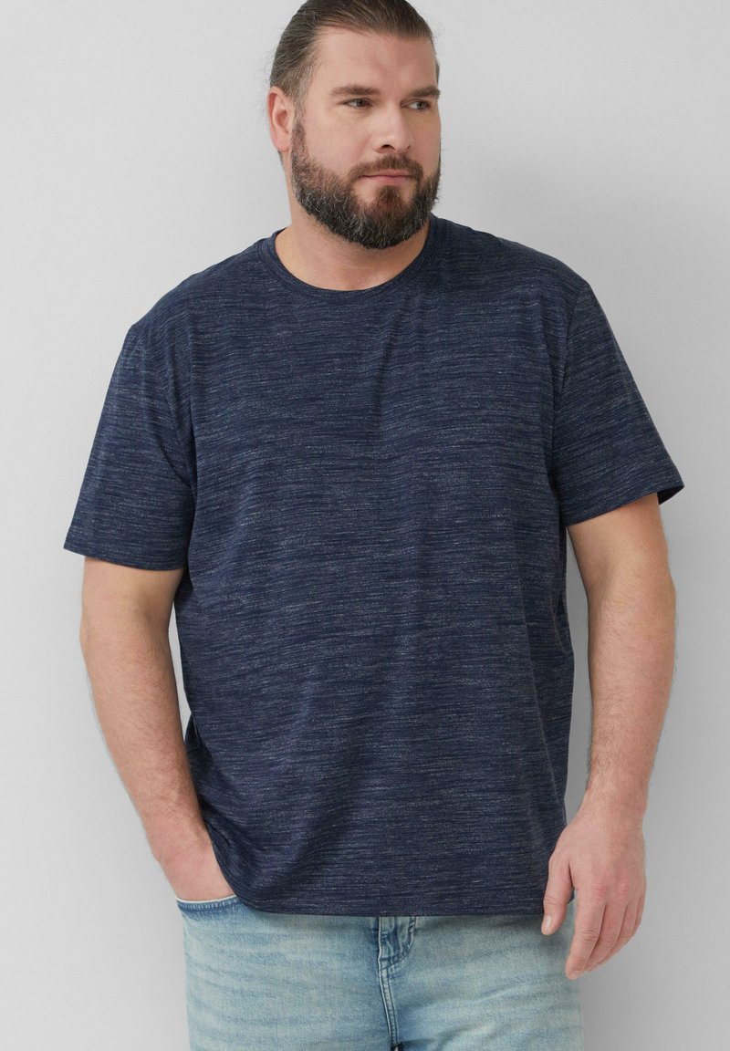 s.Oliver T-shirt basic - tiefblau