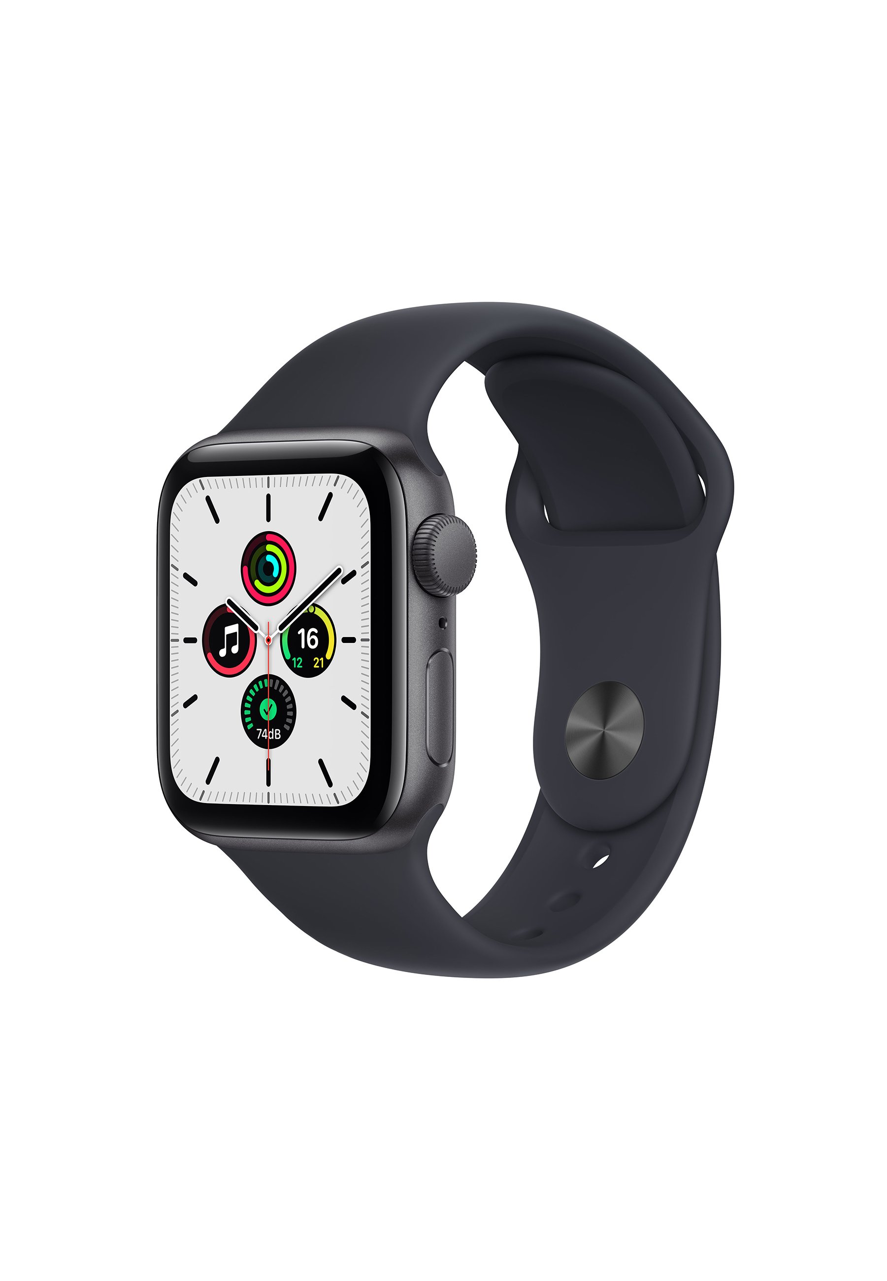 Apple APPLE WATCH SE 40MM (GPS) - Smartwatch - space grey aluminium case  with midnight sport band/nero - Zalando.it