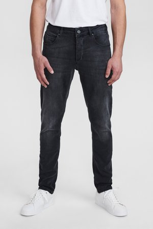 REY THOR - Džíny Slim Fit - grey