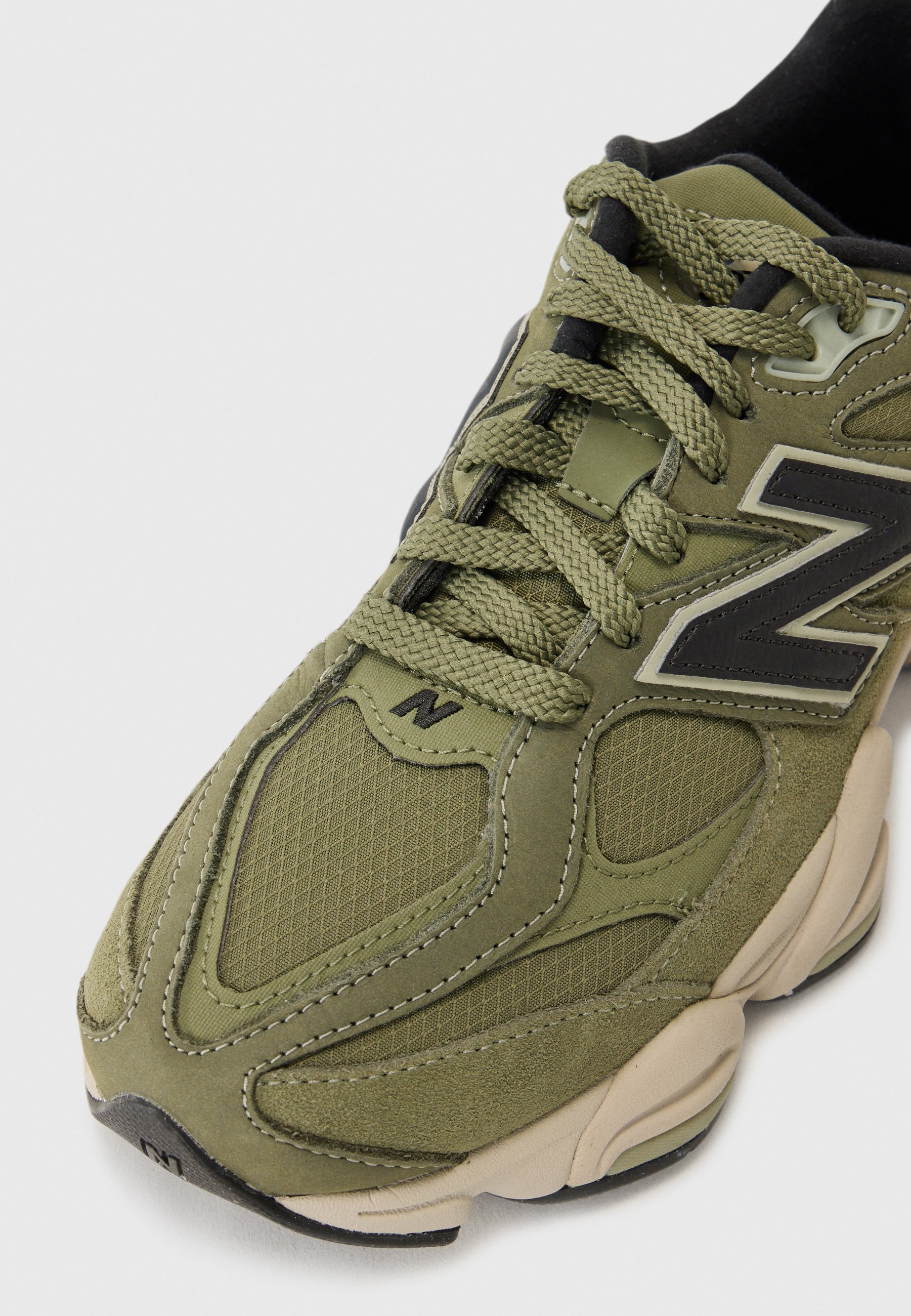 New Balance 9060 UNISEX - Sneaker low - dark olivine/khaki - Zalando