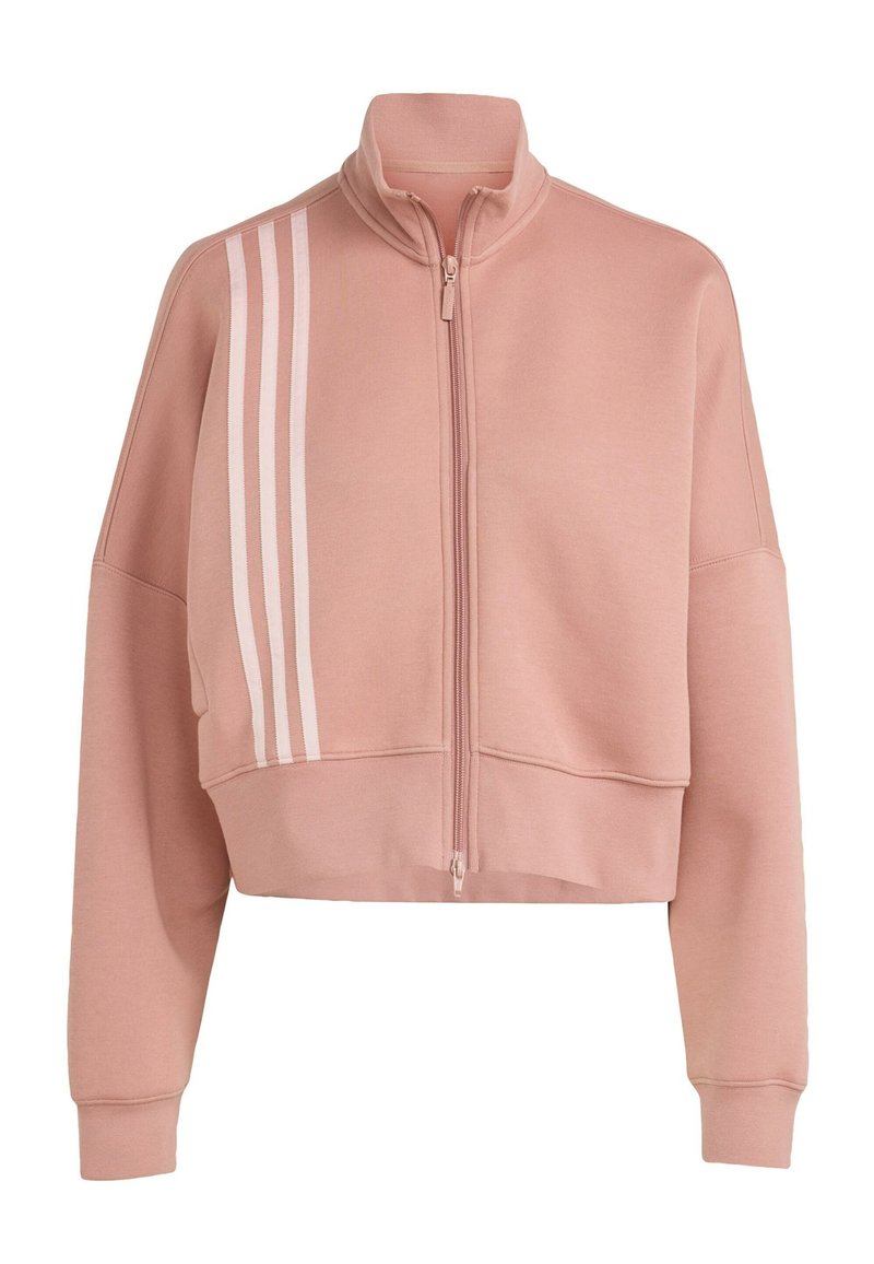 adidas Originals Sweater met rits roze adidas Originals Sweater met rits roze