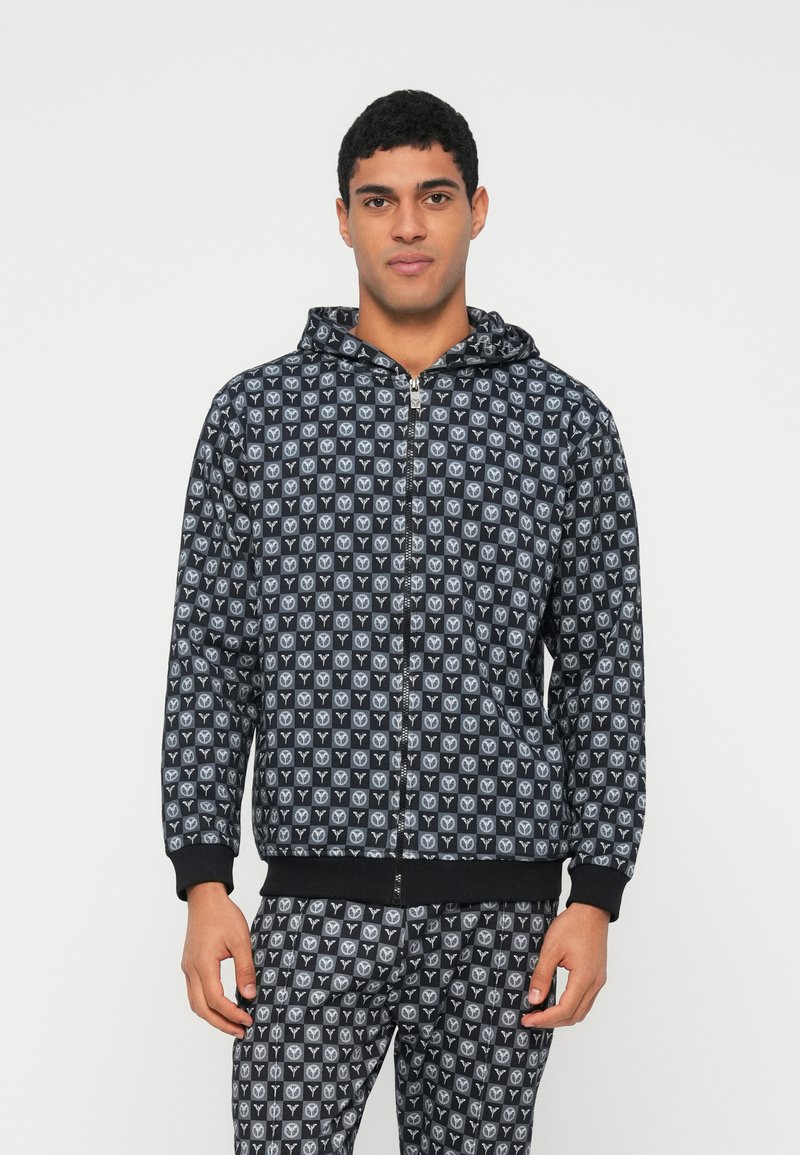 carlo colucci Sweater met rits grijs carlo colucci Sweater met rits grijs