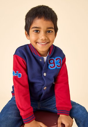 JoJo Maman Bébé, REGULAR FIT - Sweat zippé - blue