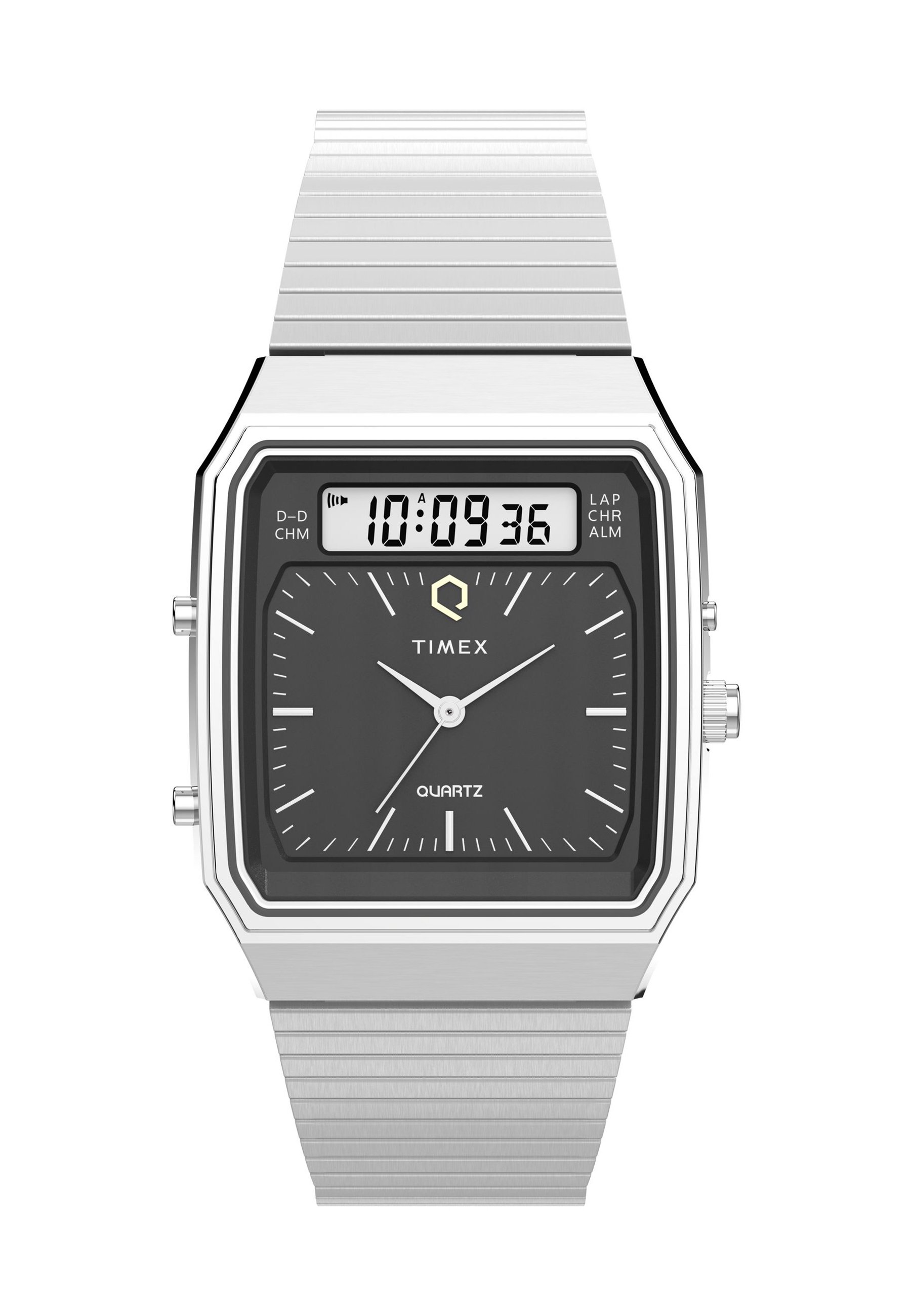 Timex Mini T80 - Silver Tone - Digitaluhr - stainless steel