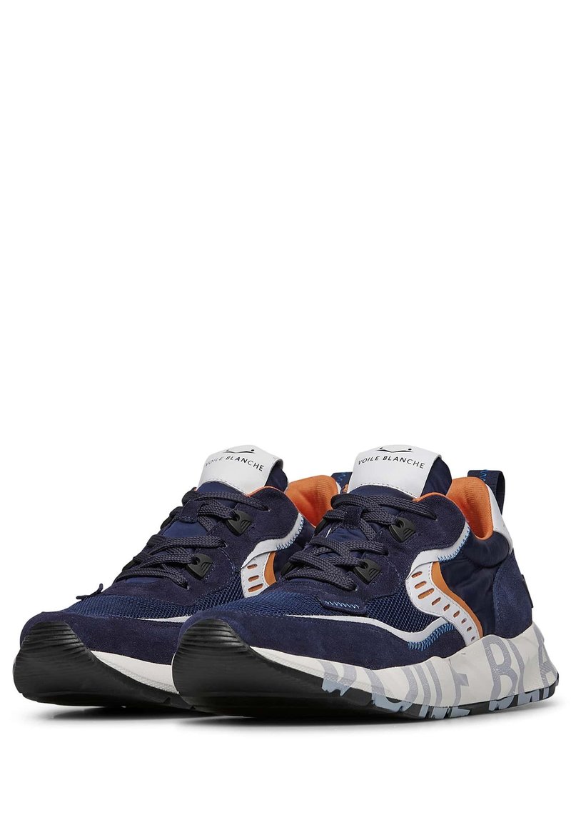 Zapatillas New Balance WL574QA Azul Blanco Naranja Mujer | Deportes Moya