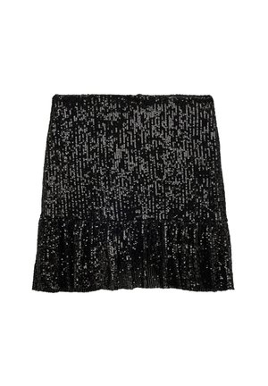 Koton SEQUINED - A-linjainen hame - black