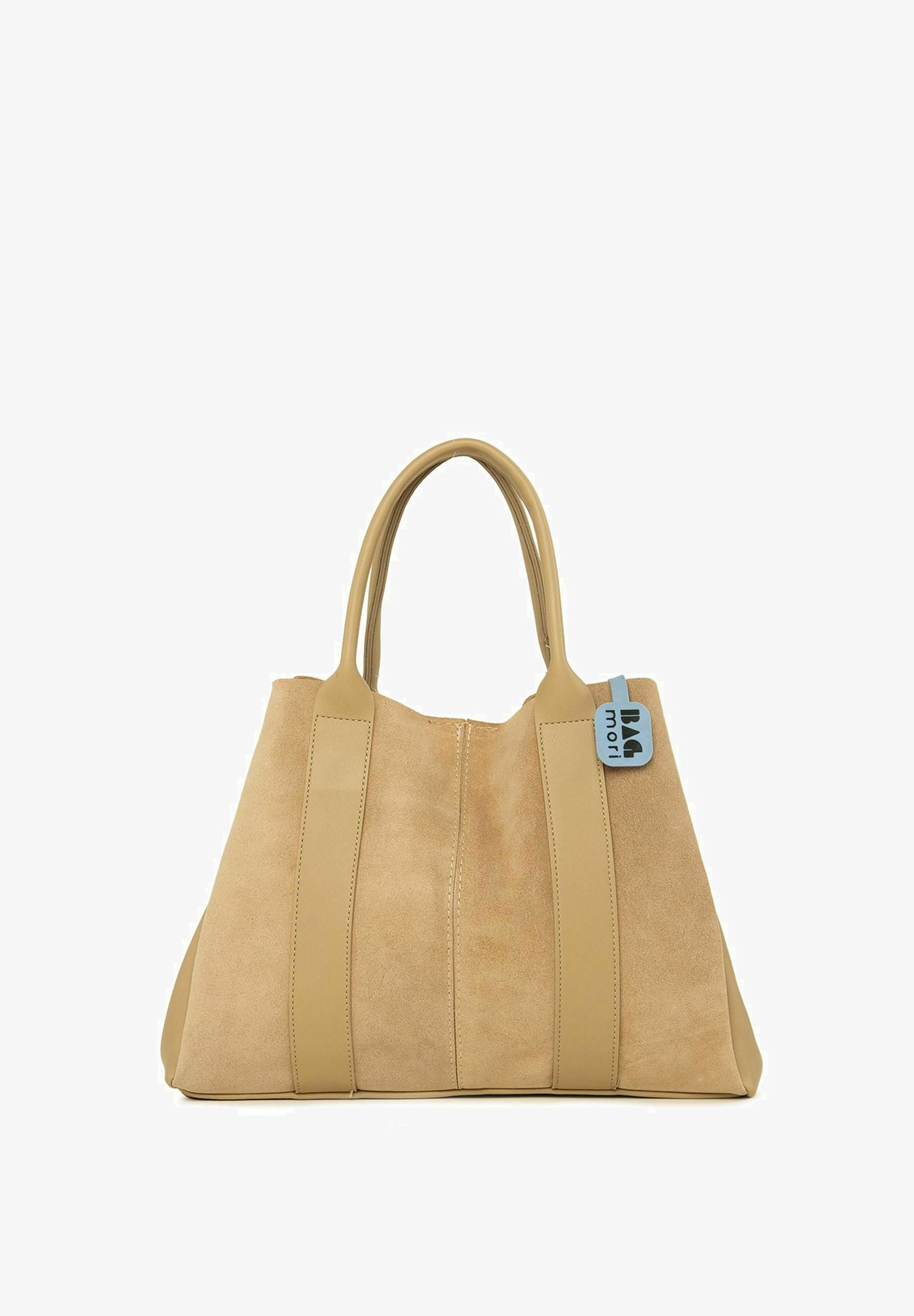 Bagmori LEATHER SHOULDER BAG Sac à main mink/marron clair