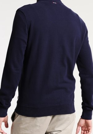Tröja med dragkedja - dark blue