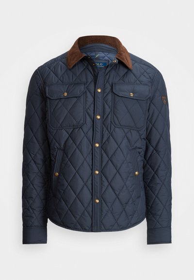 Polo Ralph Lauren QUILTED JACKET - Jachetă subțire - college navy