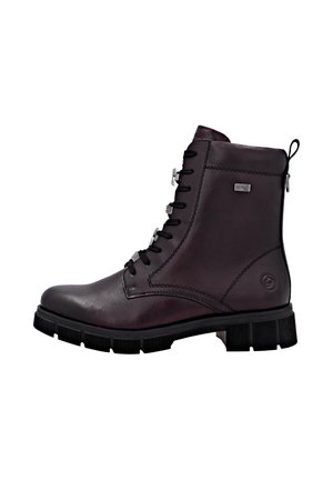 Enkellaarsjes met plateauzool - cerise-cerise ds