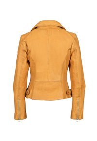 Freaky Nation BIKER PRINCESS - Chaqueta de cuero - sunflower