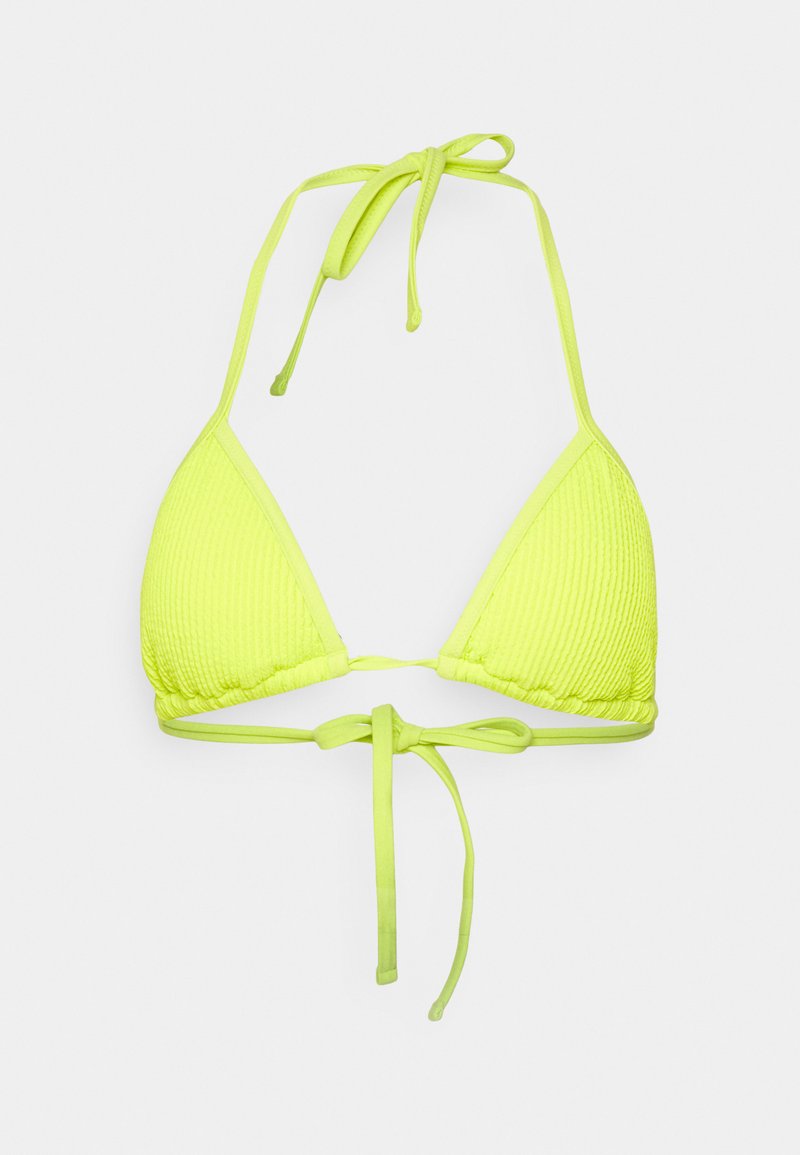 String Slush aerie STRING TRIANGLE BINDING SQUIGGLE - Bikinitop - lime slush ...