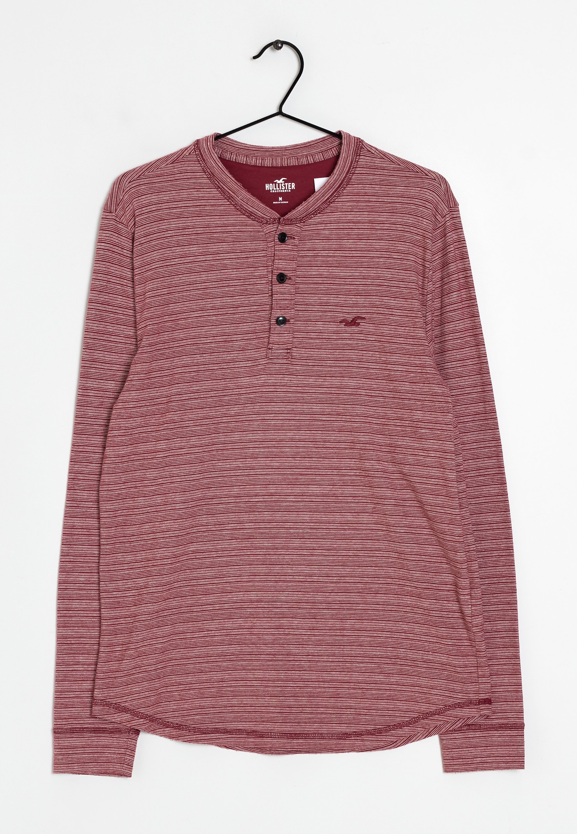 Henleys Hollister Hollister Red Long Sleeve Hollister Long Sleeved